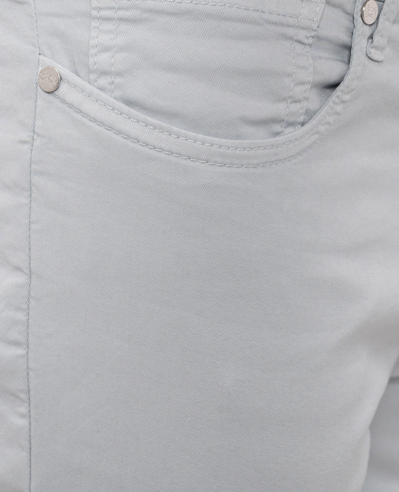 Blue pants with logo patch Enrico Mandelli 5
