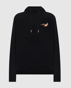 Off-White Black Fruits Arrow logo hoodie 2BB035F25FLE001