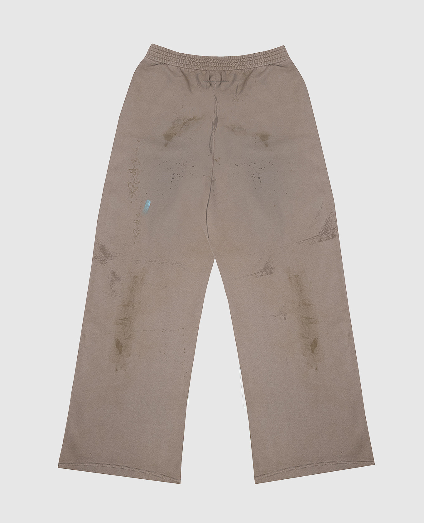 

Children's brown sweatpants with a paint splatter print Maison Margiela MM6