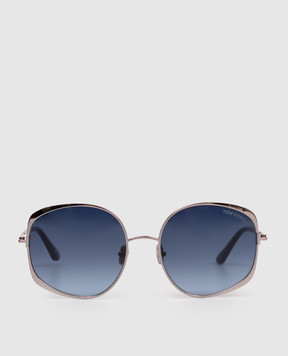 Tom Ford ABBEY silver sunglasses FT1349