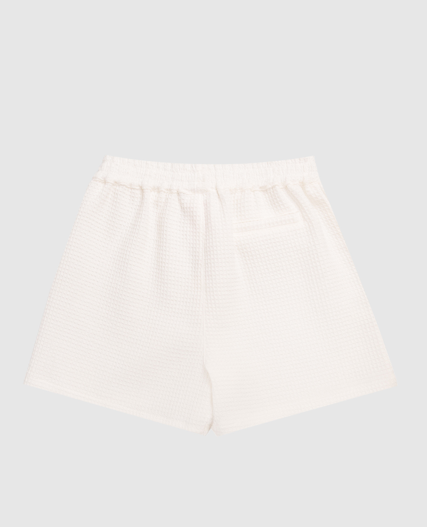 

Children's ivory shorts with DG monogram logo patch Dolce&Gabbana, Beige