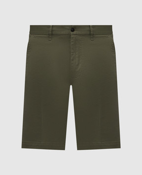 Cashmere&Whiskey Khaki cotton shorts 0276109345