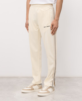 Palm Angels Ivory sweatpants PMCJ020S26FAB001