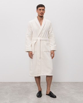 L'appartement Terry bathrobe CHICAGO ivory CHICAGOBATHROBE