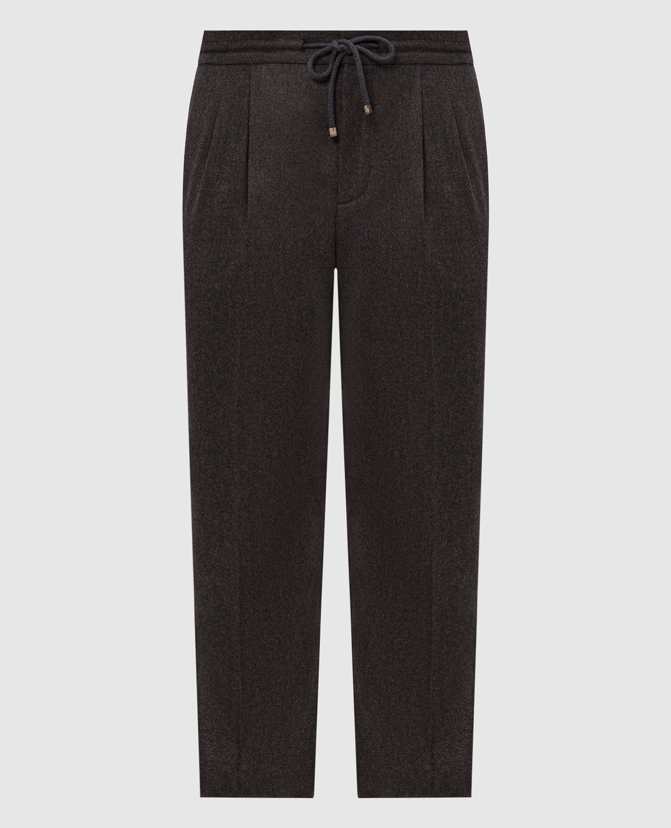 Brown wool pants