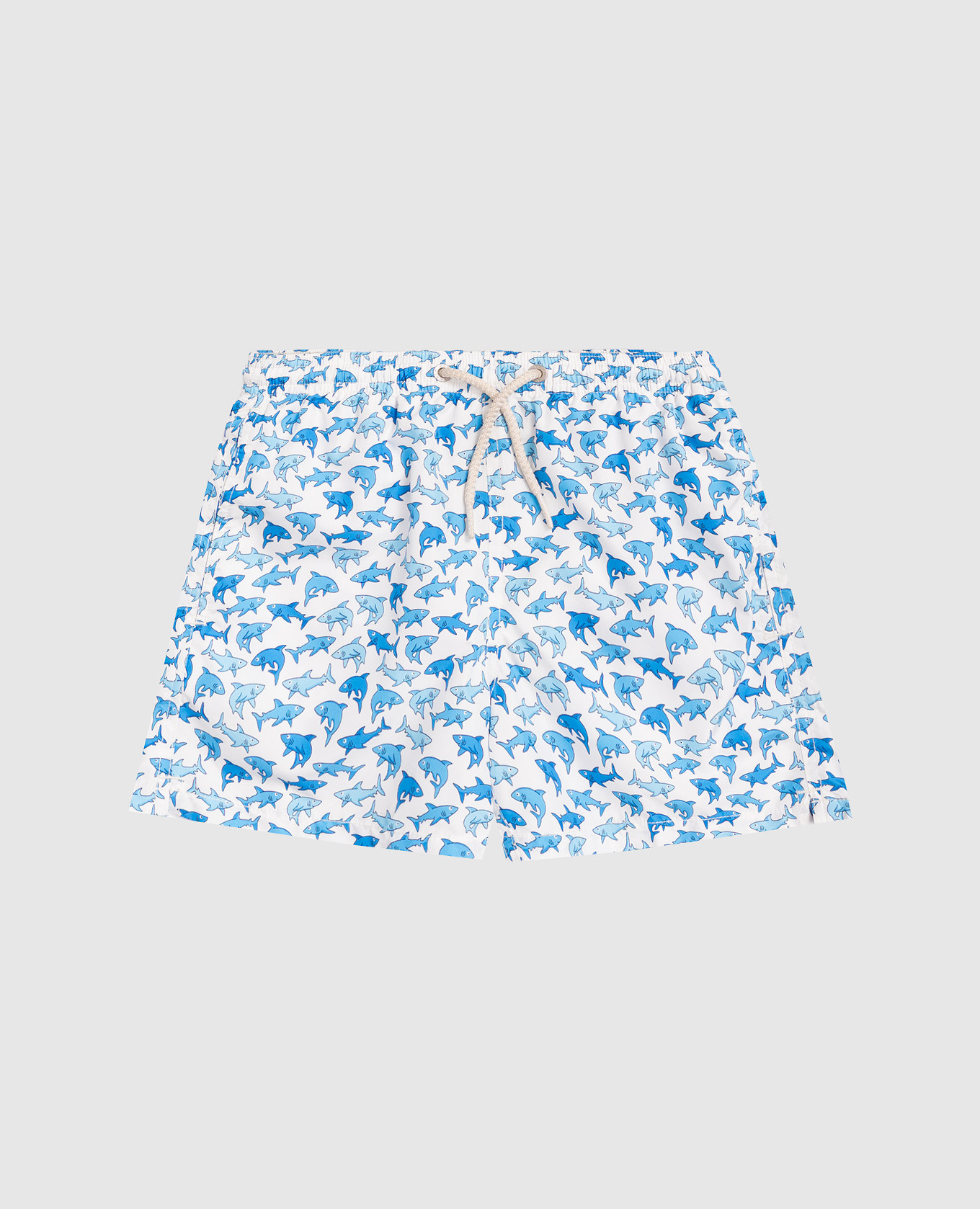 

Children's white swim shorts Jean Lighting with print MC2 SAINT BARTH