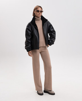 Peserico Beige wool, silk and cashmere sweater A99268F07K09283