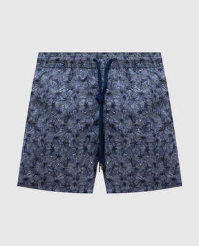 Pini Parma Blue printed swim shorts 6059471