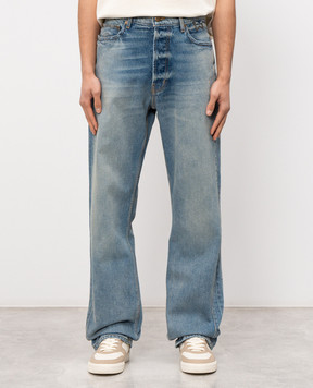 Rhude TRAXEDO blue jeans RHPS26DP01012