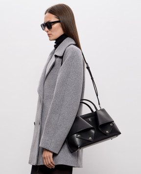 Toteme Mercer black leather tote bag 264WAL0135LE0206