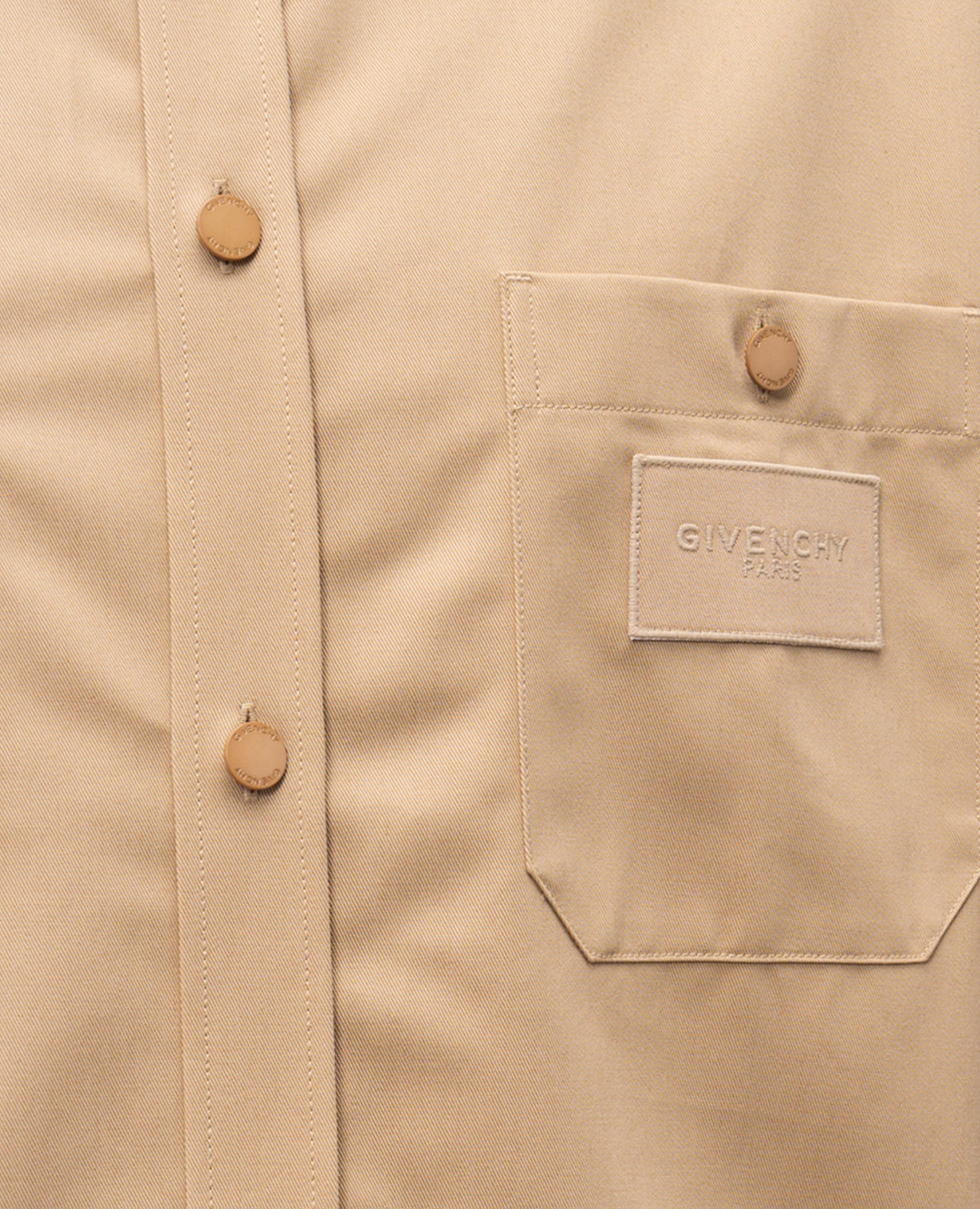 

Beige shirt with logo Givenchy