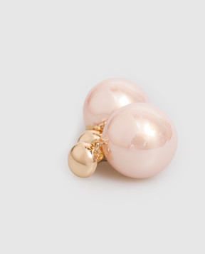 Dolman Bijoux Pink earrings with logo 17269