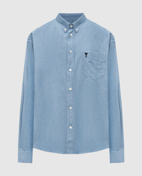 Ami Paris Blue shirt HSH822CO0221