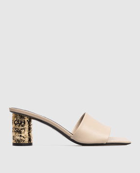 Givenchy Beige leather Tape mules BE30AGE1J7