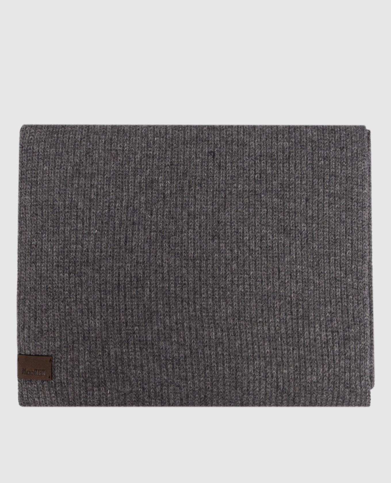 INFINITY gray cashmere snood
