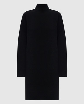 Toteme Black wool and cashmere dress 254WRD0264YA0126