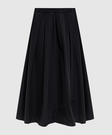 Zwarte midi rok IEFEBO