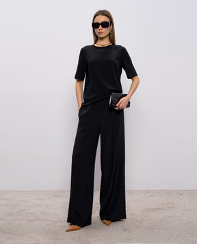 JOSEPH Rubin black silk top JF009649