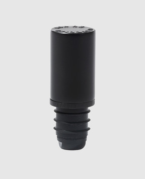 L`atelier du vin Black wine stopper with marble stand 095750