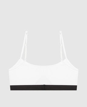 Maison Margiela MM6 White top with emblem pattern MKRG80060