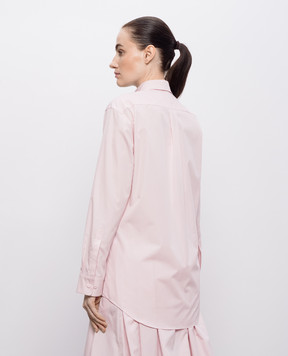 Gabriela Hearst Pink Reyes shirt 2261121T119