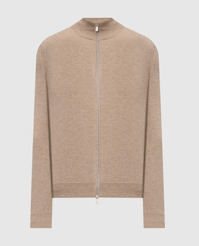 Brunello Cucinelli Beige cashmere cardigan M2200106
