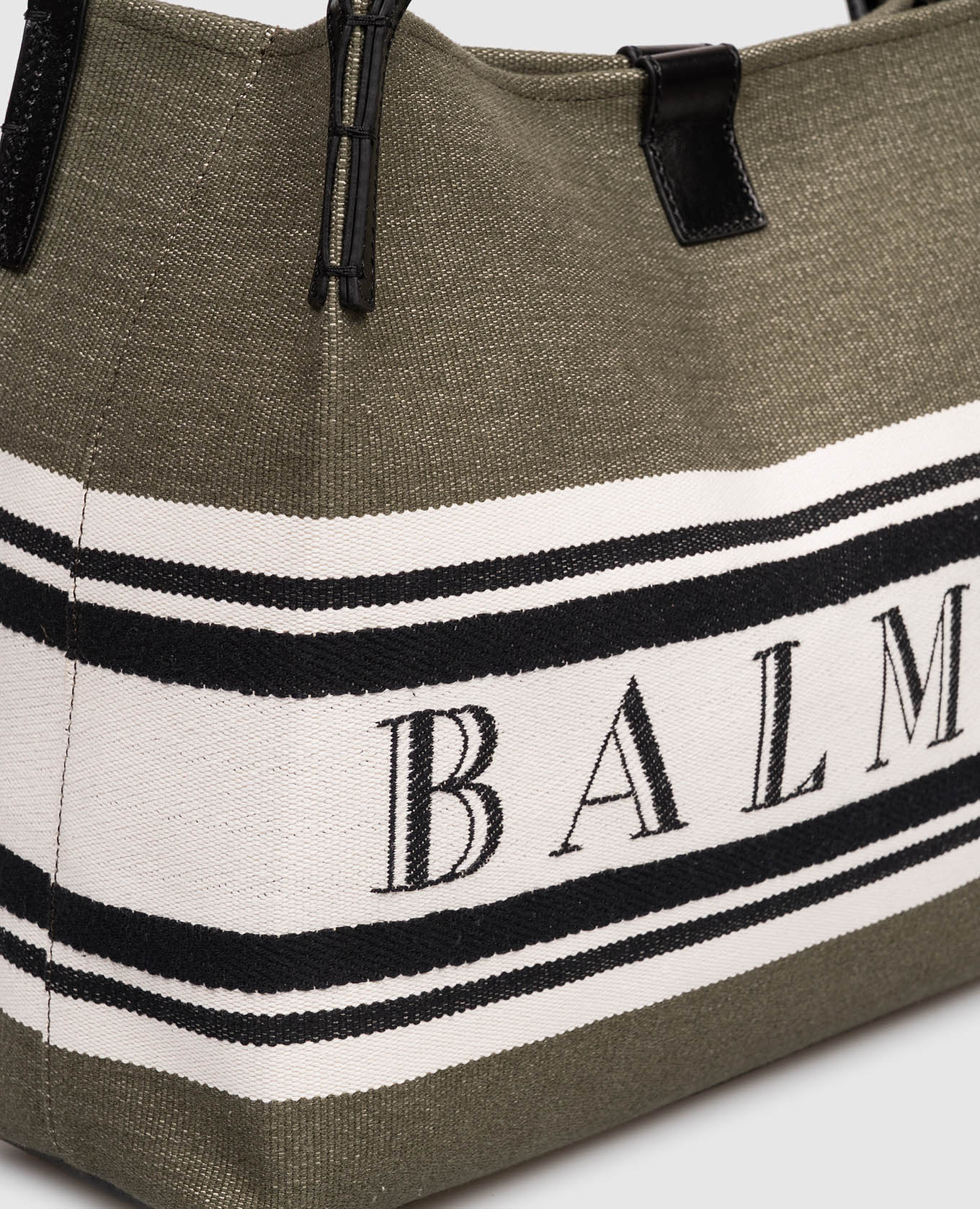 Khaki Release bag Balmain 4
