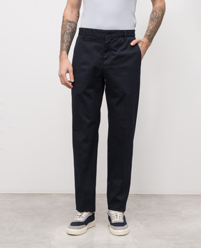 ISAIA Blue pants PNT046XP871