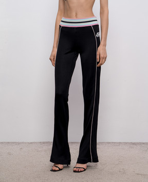 Off-White Black Fluid Track Sweatpants 2CJ00AS26JER001