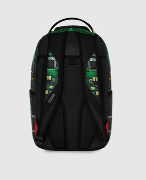 Sprayground Children's green backpack AI AFRICAN INTELLIGENCE REWIRED & INSPIRED 910B8741NSZ