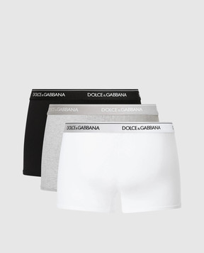 Dolce&Gabbana Boxer briefs set with contrast logo M9D82JONN95