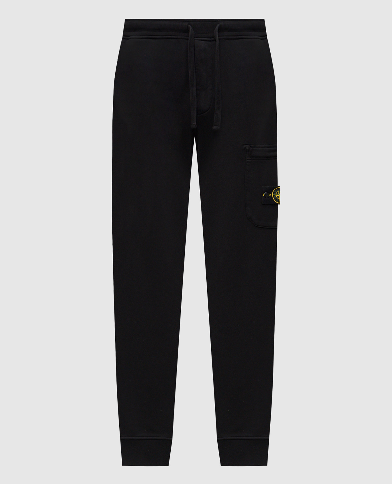 

Black joggers with logo patch Stone Island