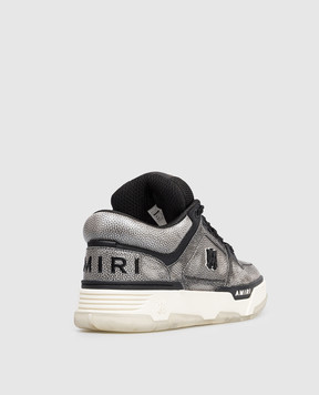 AMIRI Gray leather MA-1 sneakers AMSNSN1056