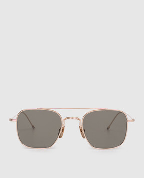 Thom Browne Gold titanium sunglasses UES907AG0001