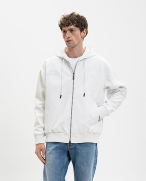 Off-White White leather jacket 44XJA13RS26L003