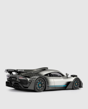 Amalgam Grey souvenir in the shape of a Mercedes-AMG ONE car M6188