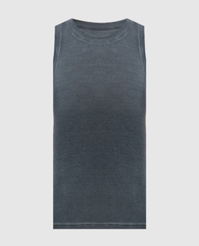 UMA WANG Blue T-shirt Ti UW1030