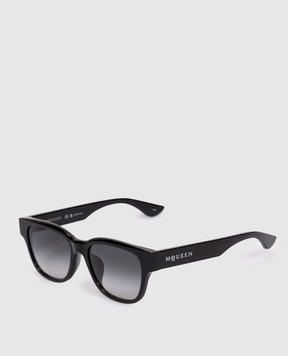Alexander McQueen Black sunglasses with logo 852617J0749