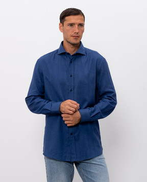 Brunello Cucinelli Blue shirt MY6370627