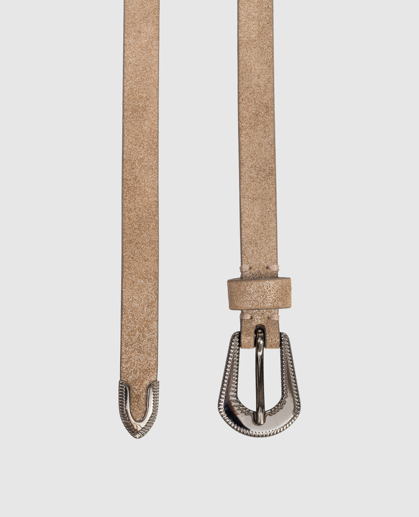 

Brown suede belt Brunello Cucinelli