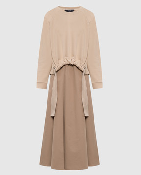 Max Mara Weekend Beige midi dress DESTINO WKDDESTINO