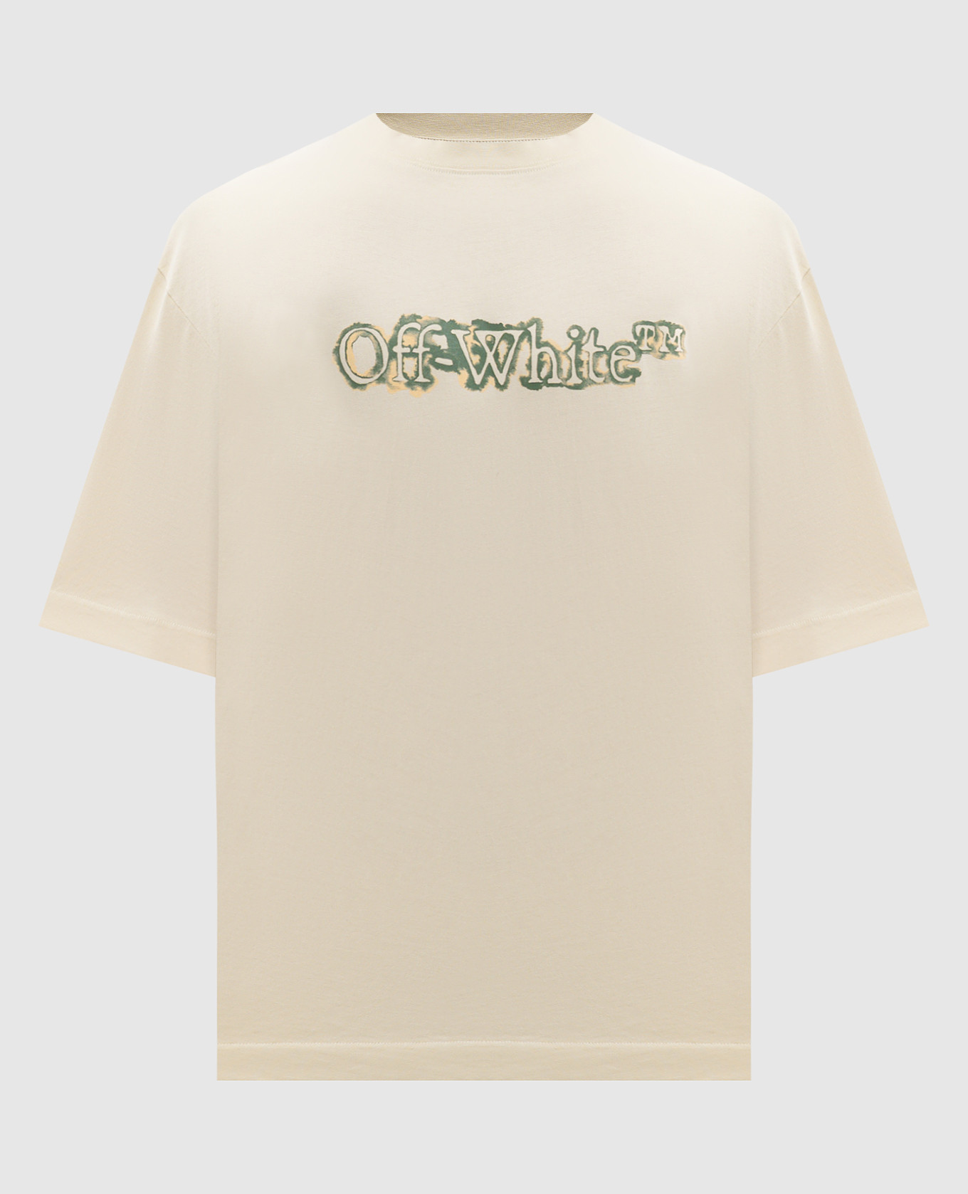 

Beige Cloudy Arrow T-shirt Off-White