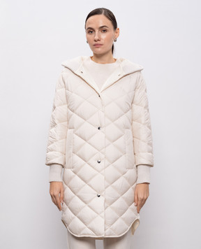 Peserico White quilted jacket S234066986A