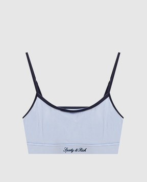 Sporty & Rich Blue sports top TO10175326BL143