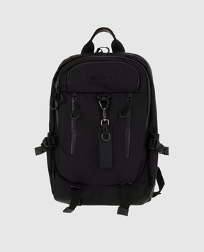 Premiata Black VENTURA backpack with logo VENTURA