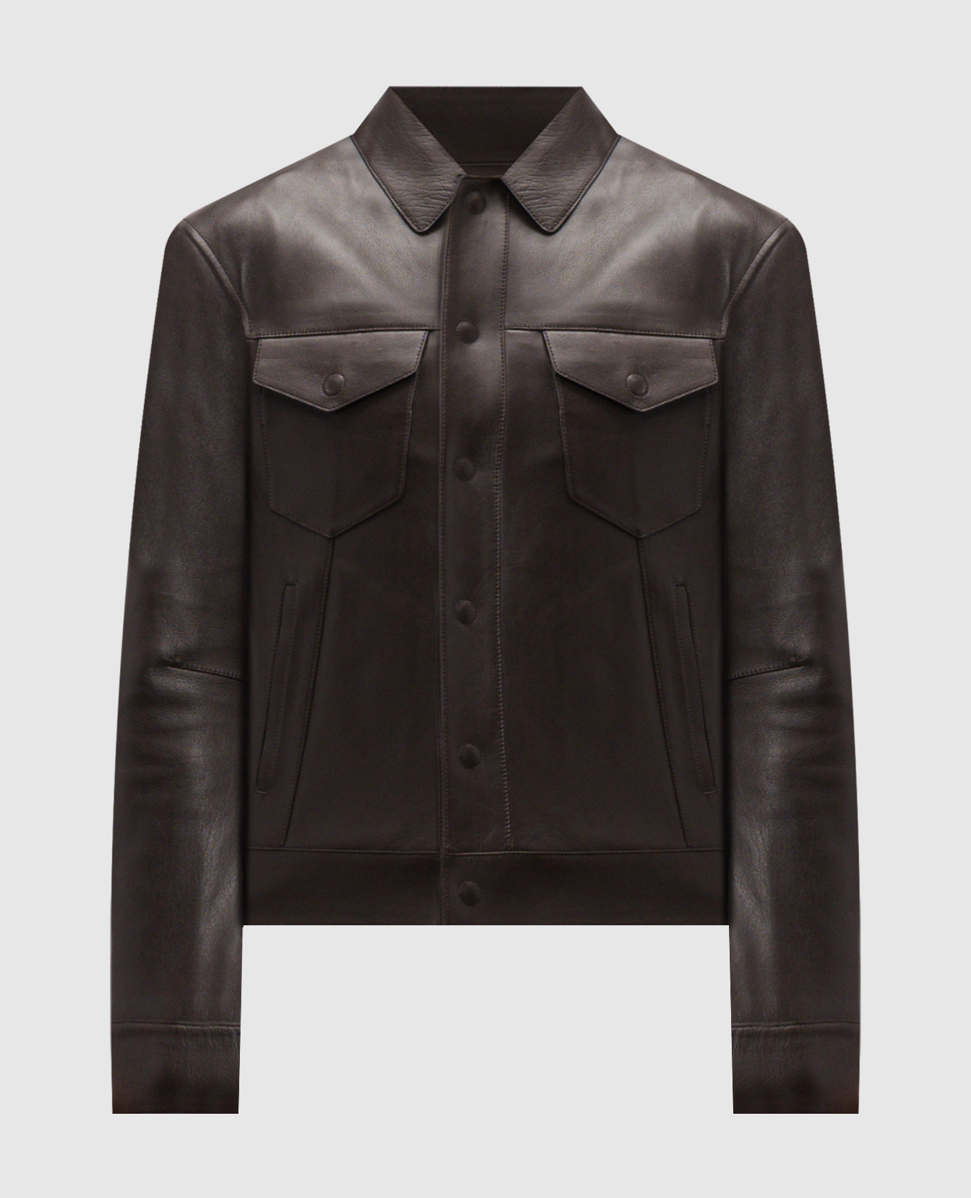 

Brown leather jacket Tom Ford