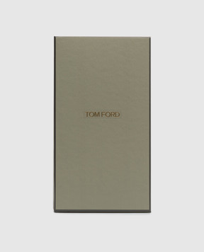 Tom Ford Black tights with monogram pattern TI0100YAX1130