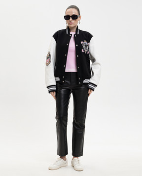 Off-White Pink Spray T-shirt with logo print 2AD236S26JER001
