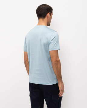 Bilancioni Blue T-shirt with print BE26T4GBE2