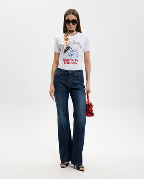 Dolce&Gabbana Blue jeans with a worn effect FTDDFDG8OT3